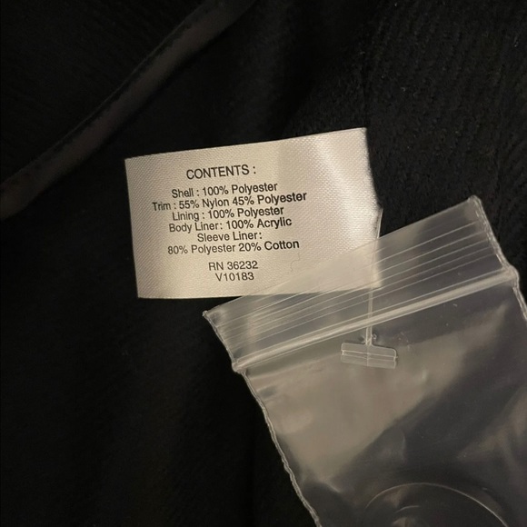 GALLERY Hooded Raincoat with Liner Black - Picture 4 of 12